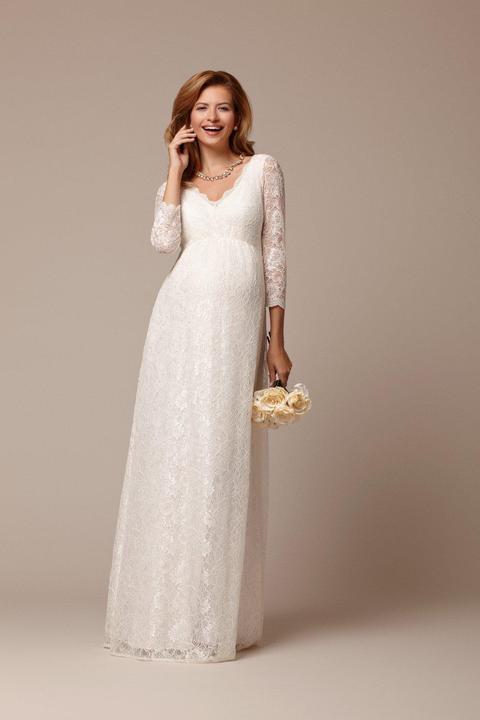 Chloe ivory graviditets kjole